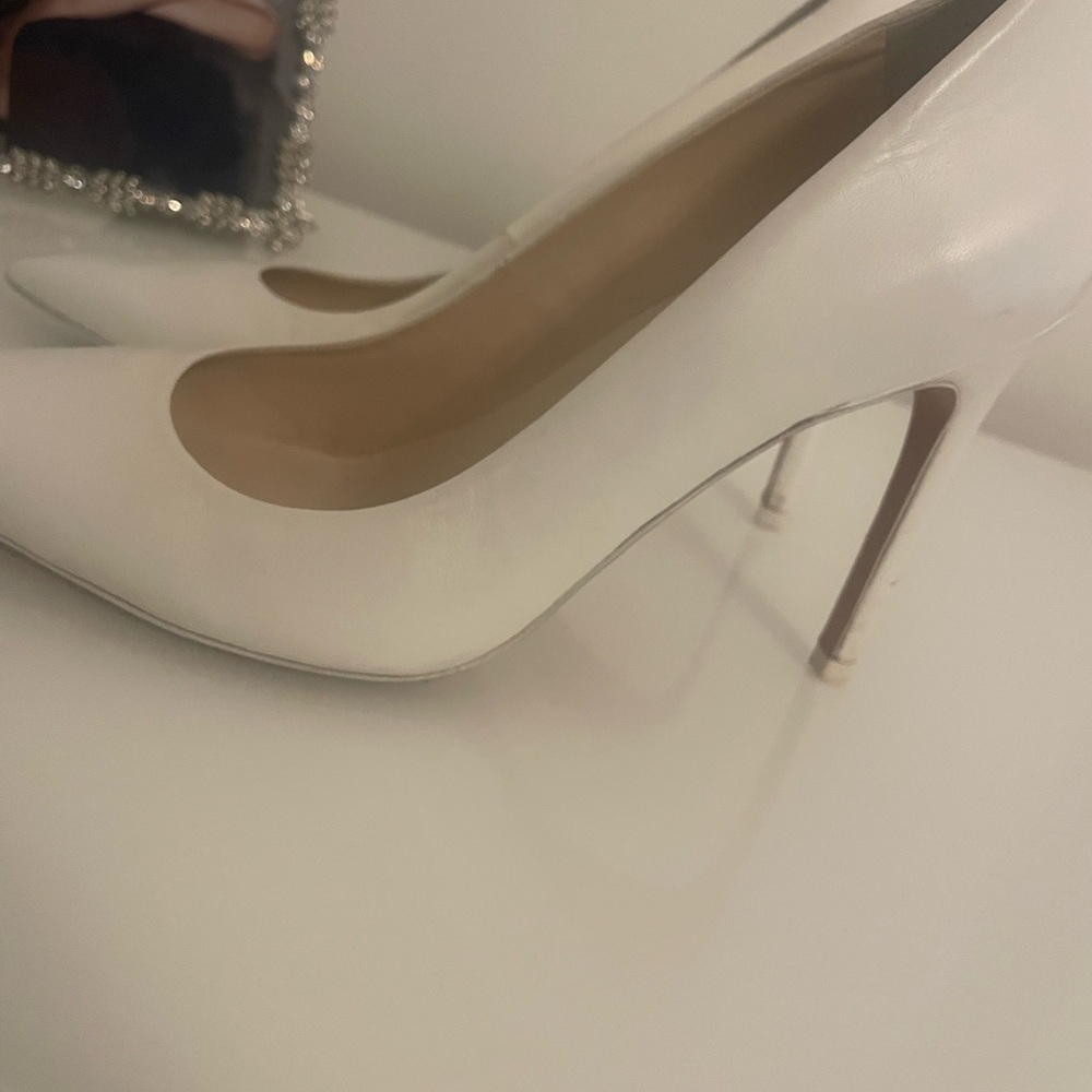 White Sophia Webster pumps